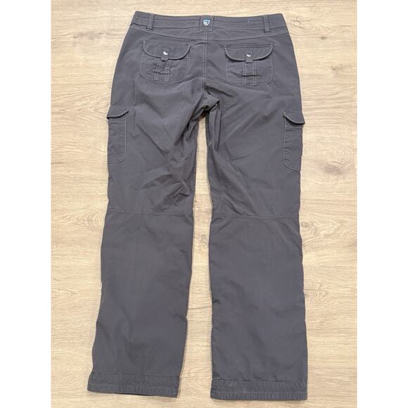 Kuhl Splash Roll Up Cargo Pants Mid Rise Outdoor Gray 6065 Womens 12 Regular - Picture 8 of 8